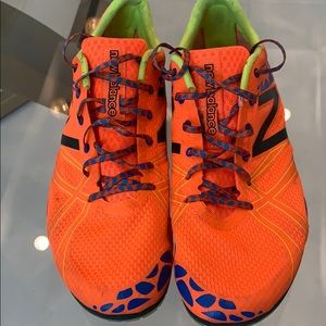 Men's NEW BALANCE 500v3 TRACK SPIKE Orange/Blue